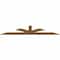Ekena Millwork Richland Timber Gable Bracket, Western Red Cedar, 108"W x 22"H x 1 1/2"D x 5 1/2"F, 5/12 Pitch GBW108X22X0206RIC00SWR - alternate 5